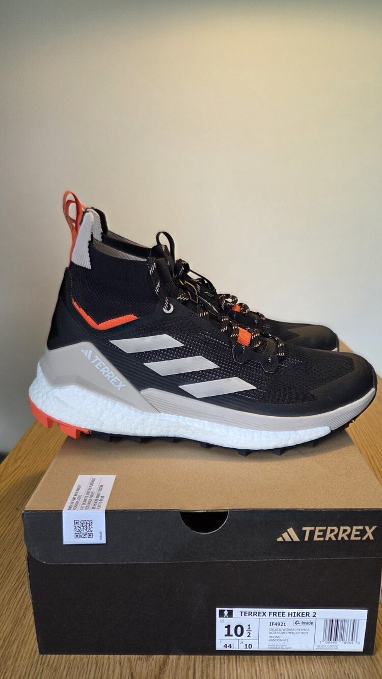 adidas Men's Terrex Free 2 Hiking Shoes, Size 10.5